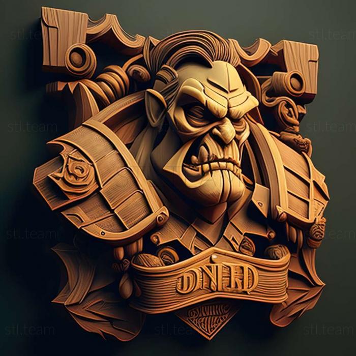 3D model Orcs MuDie 3 game (STL)